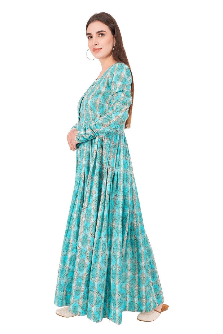 Kashmiri Embroidered Kurta - Ksona | Elegant Hand - Embroidered Cotton Kurta Set with Plazo and Dupatta, Perfect for Festive Occasions | Customized Kashmiri Embroidered Kurta Set